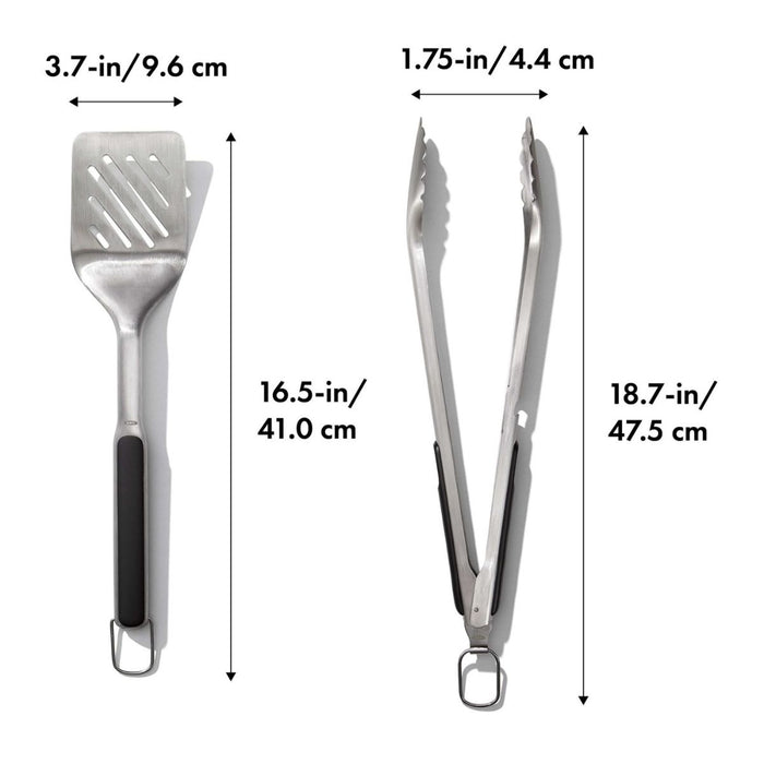 OXO Good Grips Grilling Tongs and Turner Set