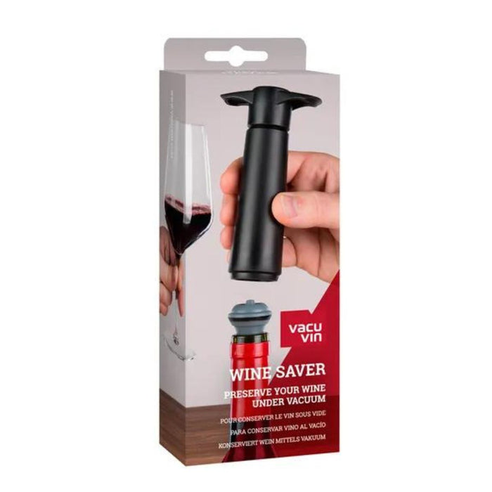 Vacu Vin Wine Saver Pump and 2 Stoppers