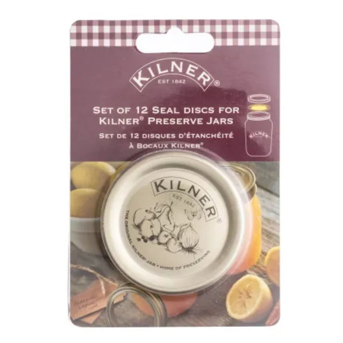 Kilner Genuine Preserve Lid Seals - Pack of 12