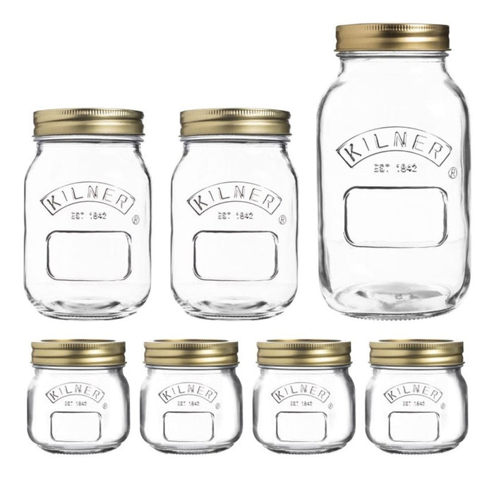 Kilner Preserving Jar- Set of 7