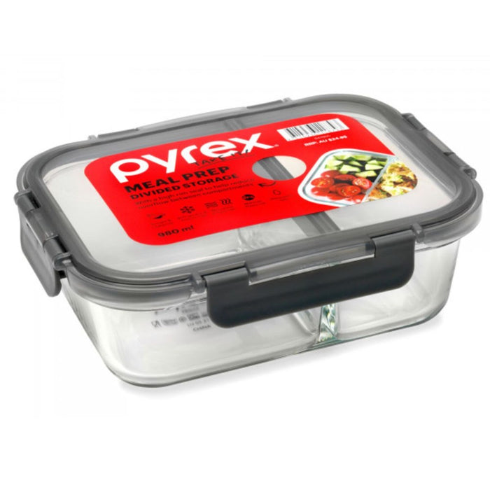Pyrex Meal Prep Storage 980ml