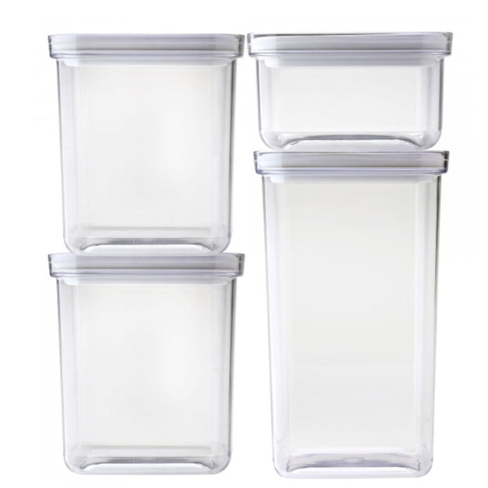 Pyrex Canister Rectangle 4pc Set