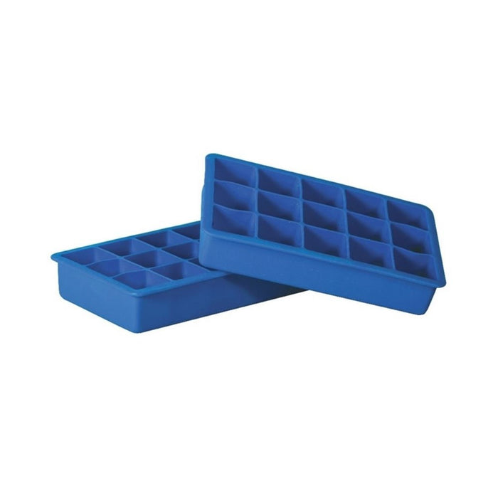 Avanti Silicone King Blue Ice Cube Tray - 15 Cup - Set of 2
