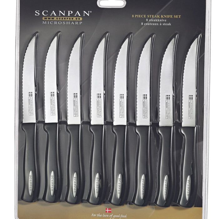 Scanpan Microsharp Steak Knife Set - 8 Piece