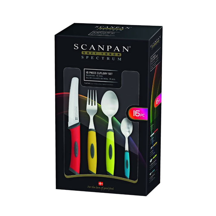 Scanpan Spectrum Cutlery Set - 16 Piece