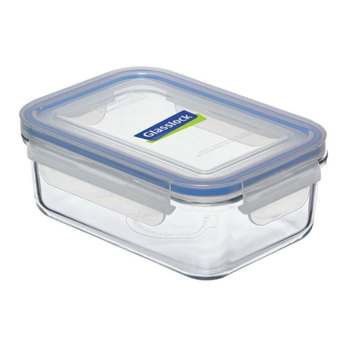 Glasslock Rectangle Tempered Glass Food Container - 715ml