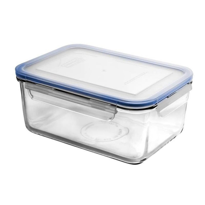 Glasslock Rectangle Tempered Glass Food Container - 1870ml
