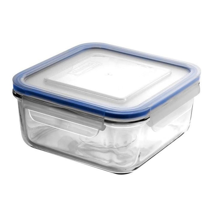 Glasslock Square Tempered Glass Food Container - 1180ml