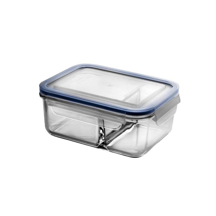 Glasslock Duo Tempered Glass Food Container - 1000ml