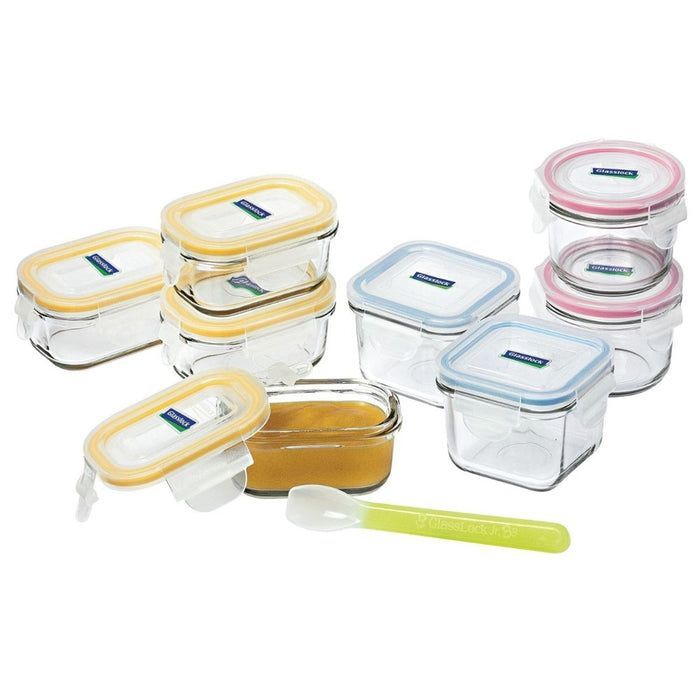 Glasslock Baby Food Container Set - 9 Piece