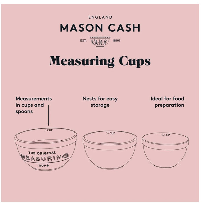 Mason Cash Innovative Kitchen set of 3 Measuring Cups