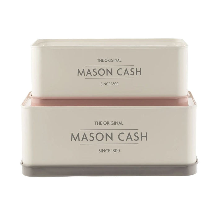 Mason Cash Innovative Kitchen Rectangular Tins - Set of 2