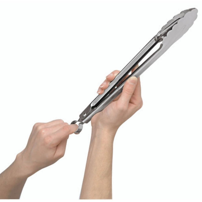 Cuisipro Stainless Steel Locking Tongs - 40.6cm