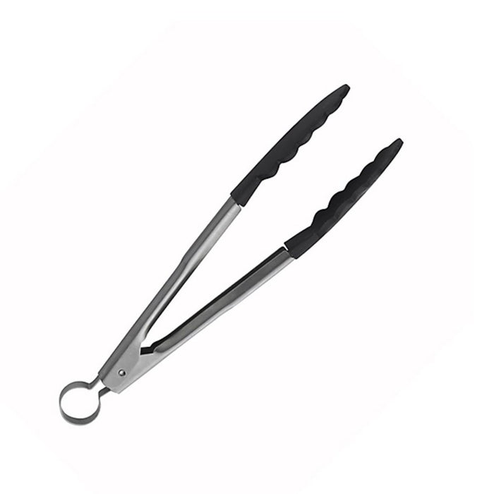 Cuisipro Non-Stick Silicone Locking Tongs - 24cm