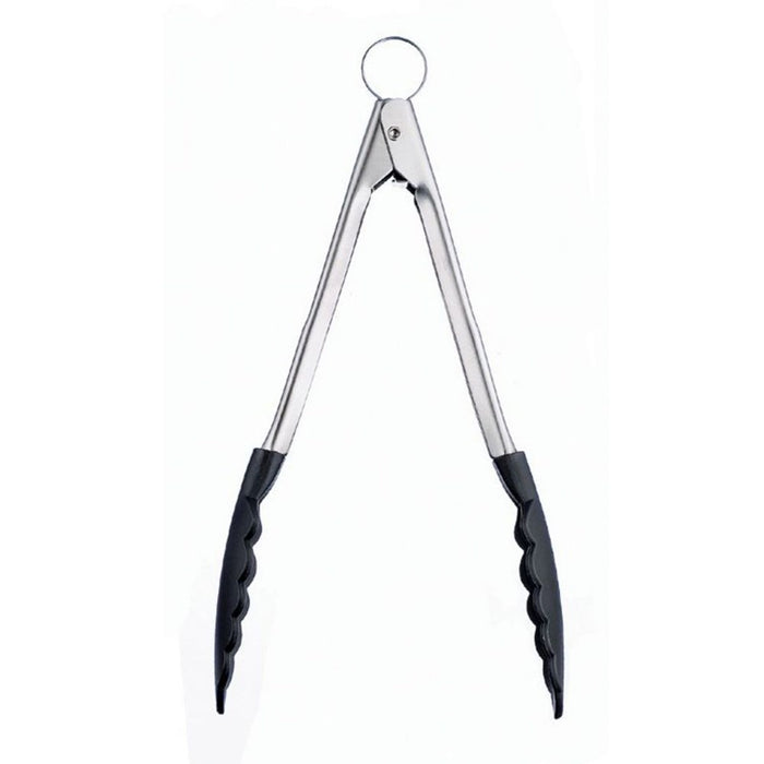 Cuisipro Non-Stick Silicone Locking Tongs - 24cm