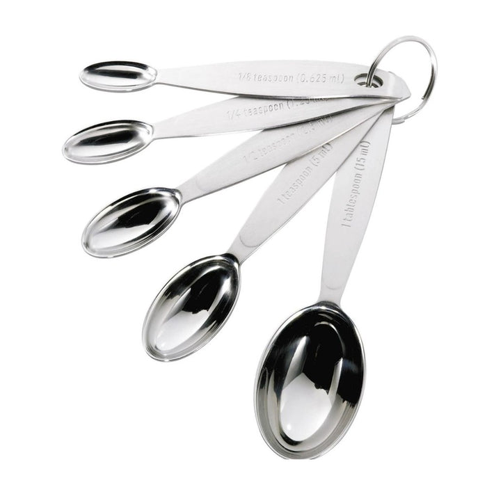 Cuisipro Stainless Steel Measuring Spoons - Set of 5