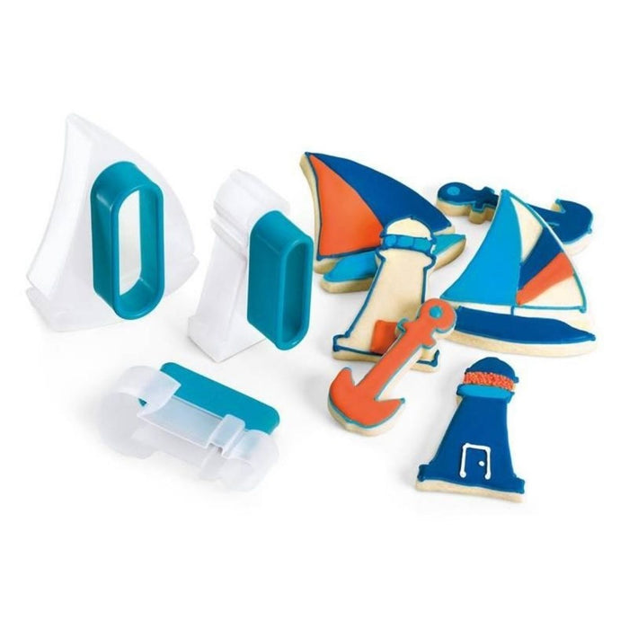Cuisipro Snap Fit Nautical Cookie Set - 3 Piece