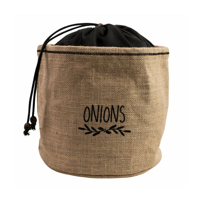Avanti Onion Storage Bag - 20 x 20cm - Jute