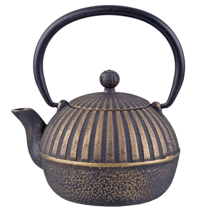 Teaology Cast Iron Imperial Stripe Teapot - 500ml