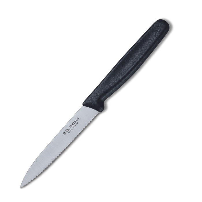 Victorinox Paring Knife Pointed Wavy Blade - 10cm
