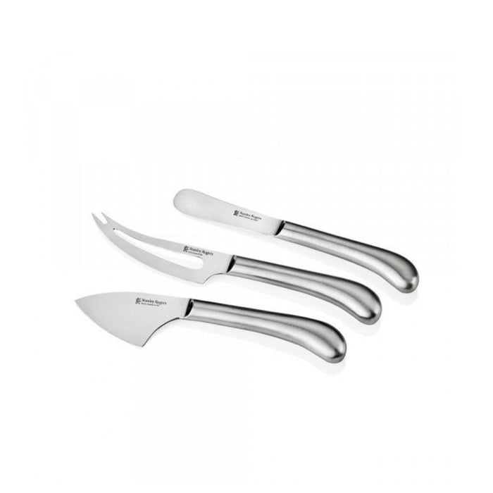 Stanley Rogers Stainless Steel Pistol Grip Cheese Knife Set - 3 Piece