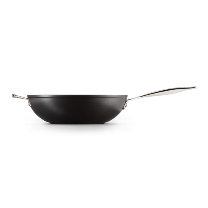 Le Creuset Toughened Non-Stick Stir-Fry Pan with Helper Handle - 30cm