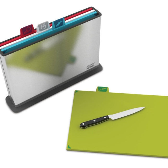 Joseph Joseph Index Chopping Boards with Stainless Steel Case
