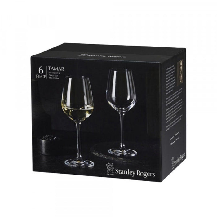Stanley Rogers Tamar Wine Glasses - 388ml, 6 pack
