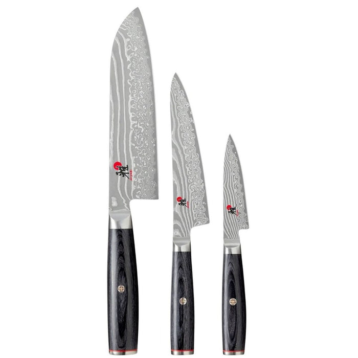 Miyabi 5000FCD Pakka Wood - 3 Piece Knife Set