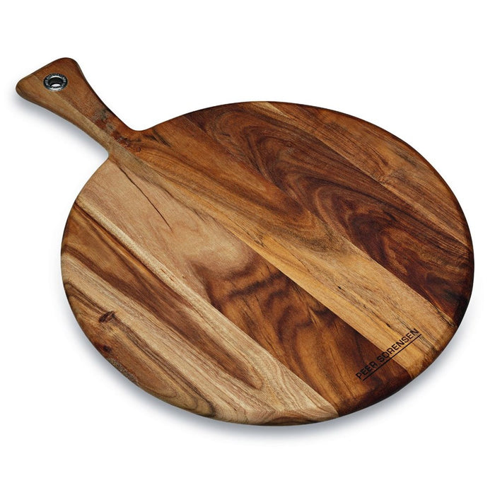 Peer Sorensen Acacia Wood Round Paddle Serving Board - 31cm