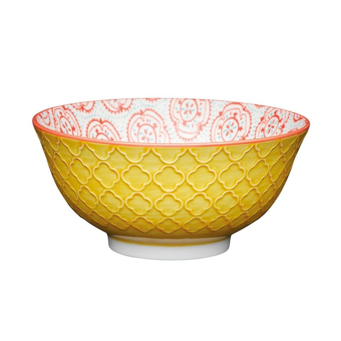 Mikasa Does It All Bowl - 16cm - Yellow Floral