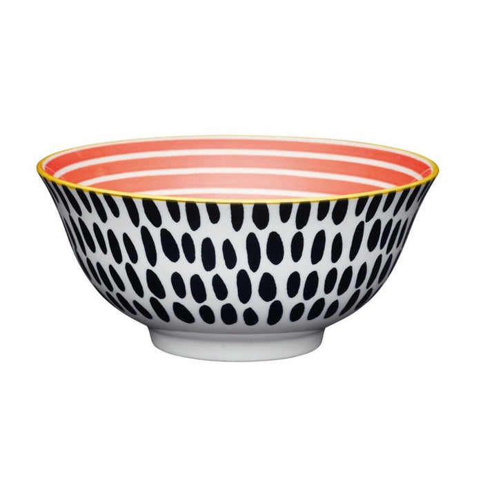 Mikasa Does It All Bowl - 16cm - Red Swirl