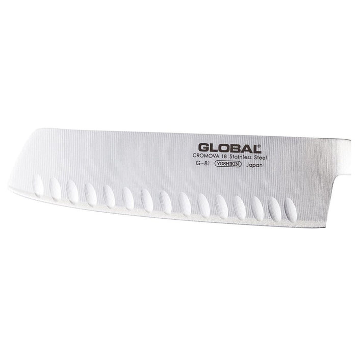 Global Classic Fluted Vegetable Knife - 18cm G-81