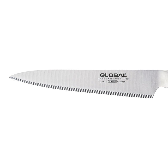 Global Classic Serrated Utility Knife - 15cm (GS13)