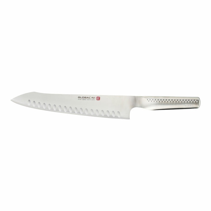 Global Ni Oriental Fluted Cooks Knife - 26cm (GN003)