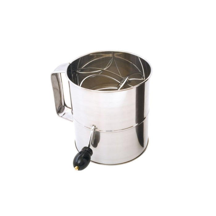 Cuisena Flour Sifter  - 8 Cup (Crank Handle)
