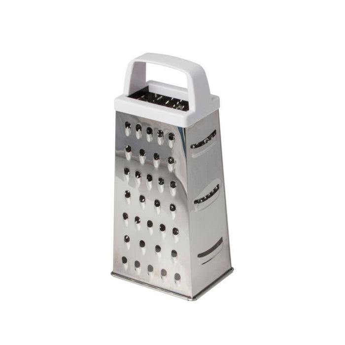 Cuisena 4 Sided Stainless Steel Box Grater - Plastic Handle