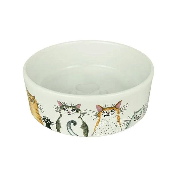 BIA Cordon Bleu Wags To Whiskers Cat Bowl