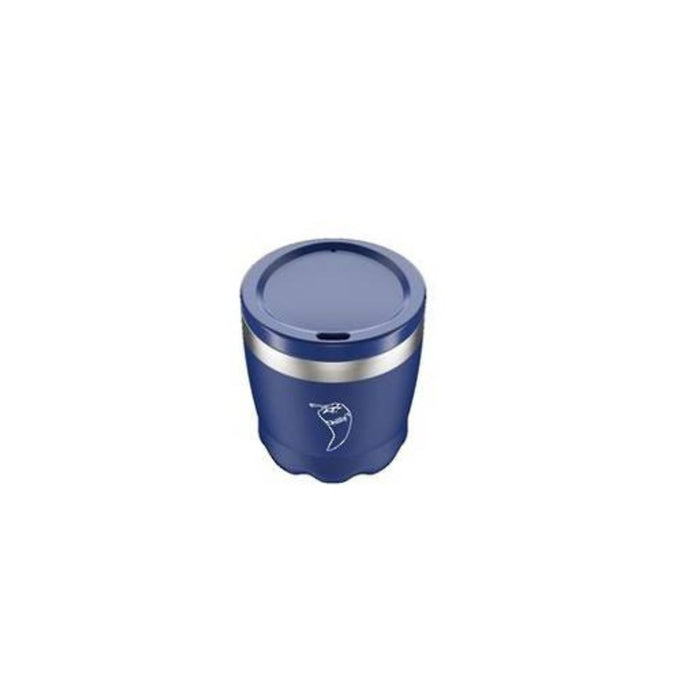 Chilly's Double Wall Insulated Coffee Cup Matte Blue - 230ml