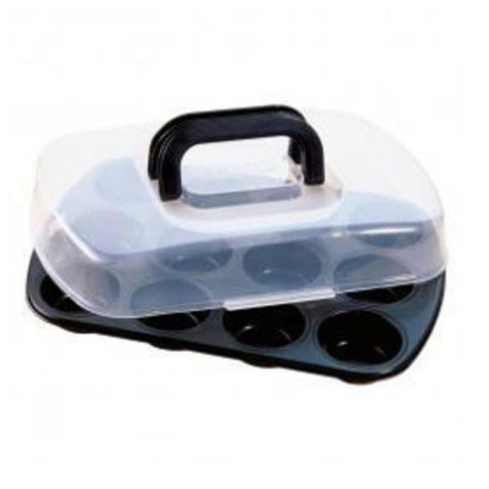Kaiser Classic Bake & Take Muffin Pan with Lid