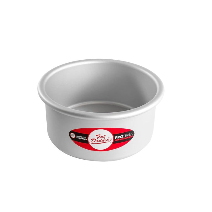 Fat Daddios Round Solid Bottom Cake Pan - 4 inch deep