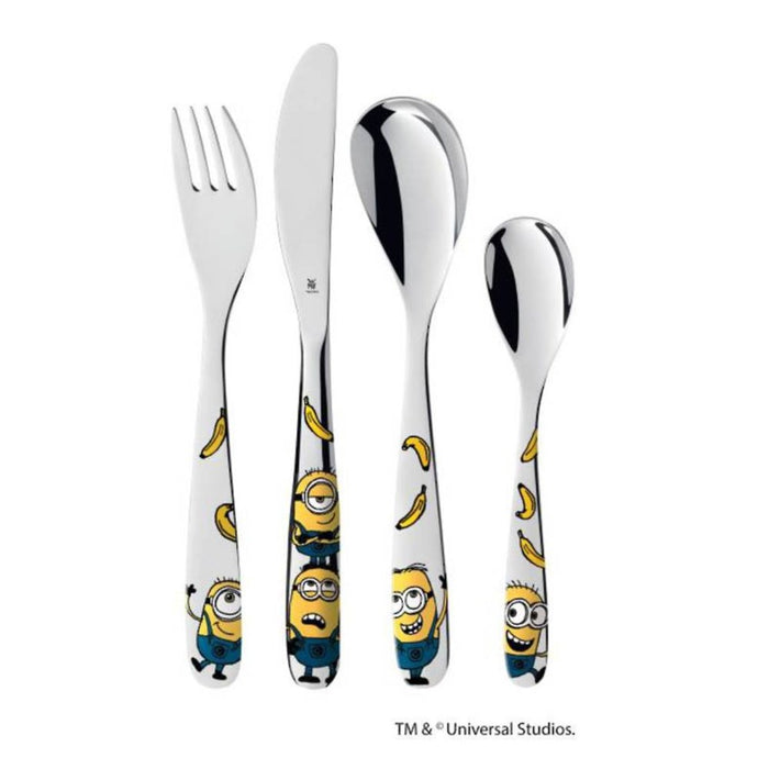 WMF Children's Cutlery Set 4 Piece  - Minions