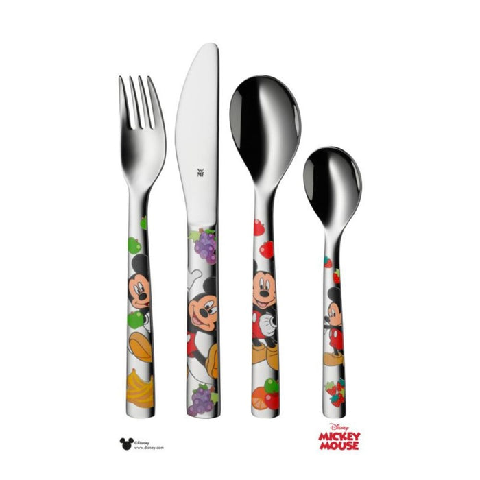 WMF Children's Cutlery Set 4 Piece - Mickey Mouse