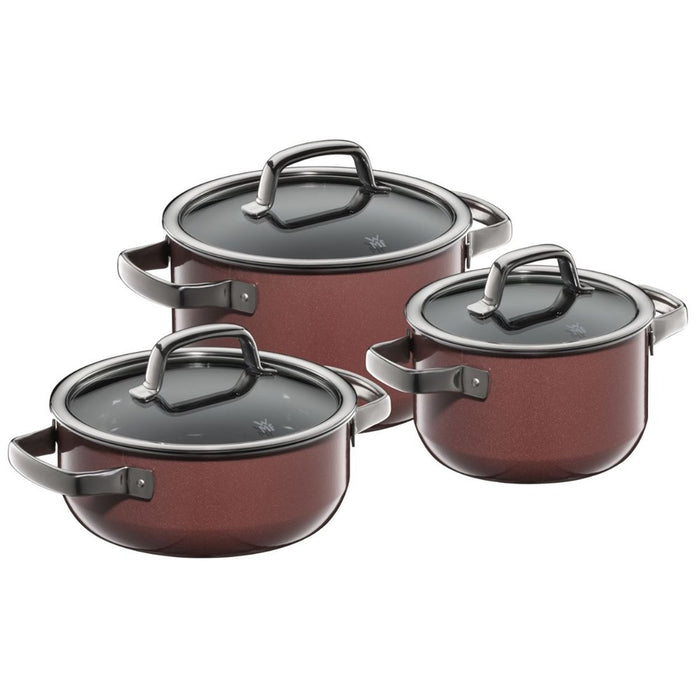 WMF Fusiontec Mineral Cookware Set in Rose Quartz - 3 Piece - 2 Colours COMING SOON, PRE-ORDER