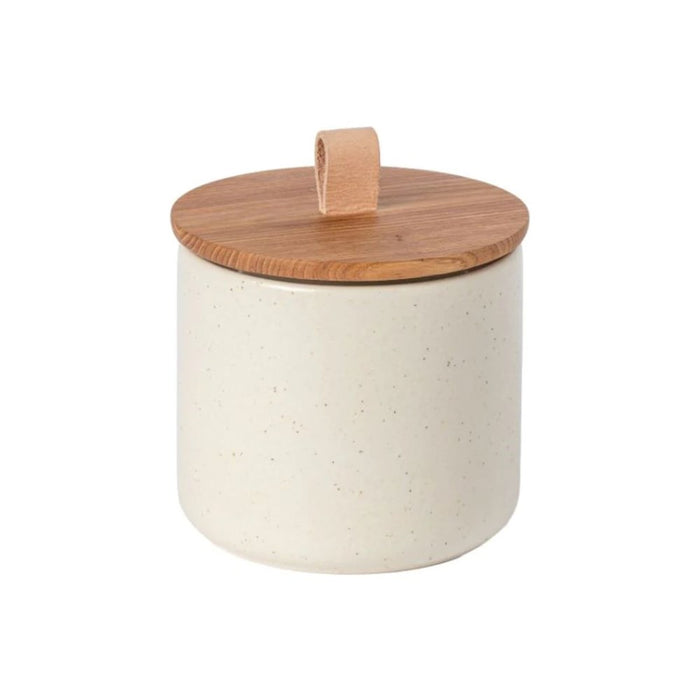 Casafina Canister with Oak Wood Lid (3 Sizes)