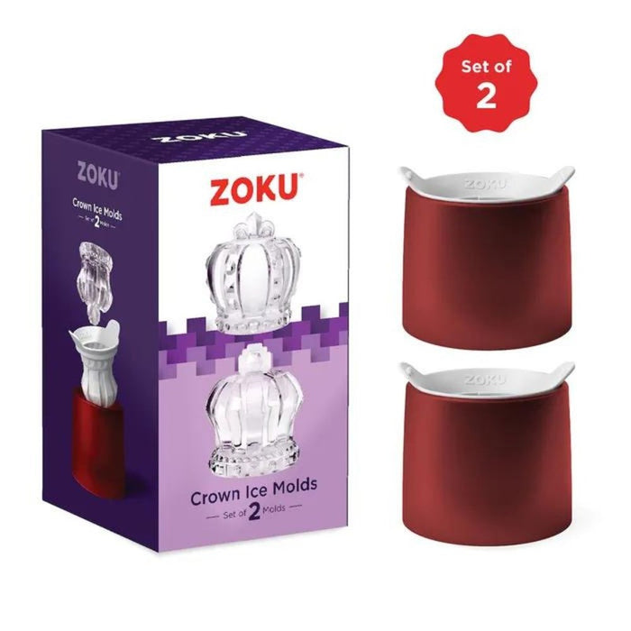 Zoku Crown Ice Mould - Set of 2