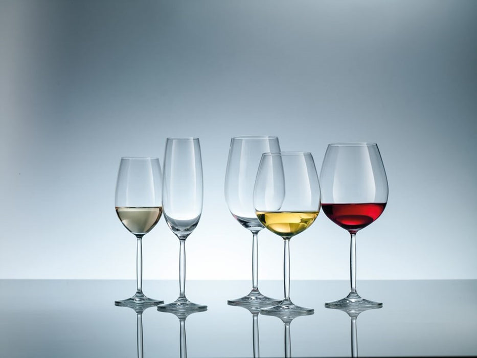 Schott Zwiesel Diva Claret Burgundy Glasses - Set of 6